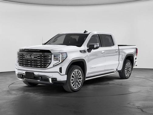 White Frost Tricoat 2025 GMC Sierra 1500 Denali Ultimate