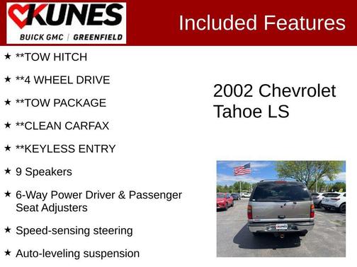 Light Pewter Metallic 2002 Chevrolet Tahoe LS