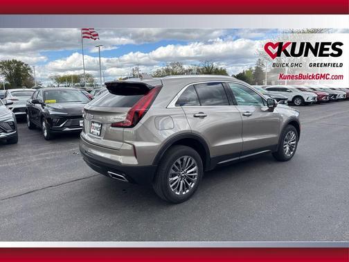 Latte Metallic 2025 Cadillac XT4 Premium Luxury