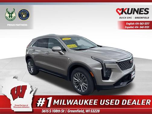 Latte Metallic 2025 Cadillac XT4 Premium Luxury