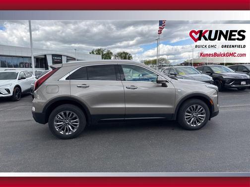 Latte Metallic 2025 Cadillac XT4 Premium Luxury