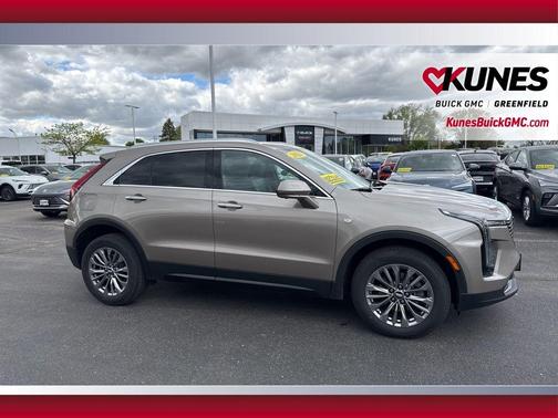 Latte Metallic 2025 Cadillac XT4 Premium Luxury