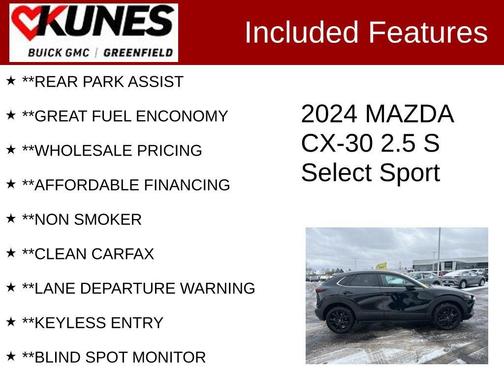2024 Mazda CX-30 2.5 S Select Sport
