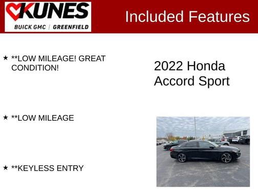 2022 Honda Accord Sport 1.5T