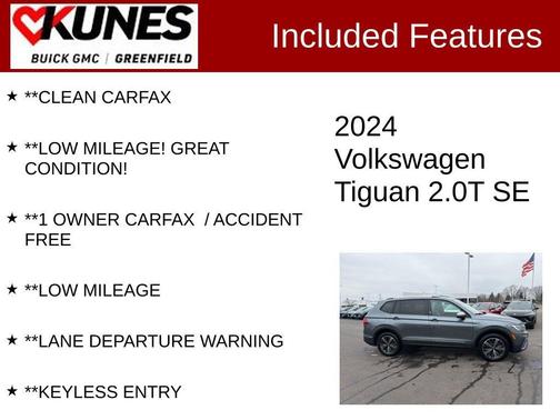 2024 Volkswagen Tiguan 2.0T SE