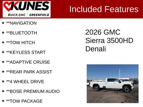 2026 GMC Sierra 3500 Denali