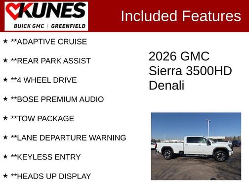 2026 GMC Sierra 3500 Denali