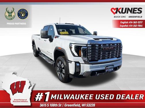 Glacier White 2026 GMC Sierra 3500 Denali