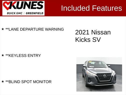 2021 Nissan Kicks SV