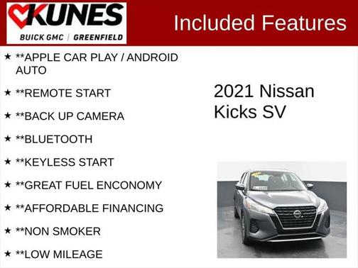 2021 Nissan Kicks SV