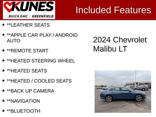 2024 Chevrolet Malibu FWD 2LT