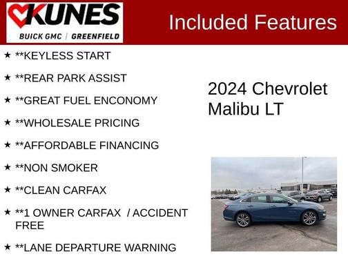 2024 Chevrolet Malibu FWD 2LT