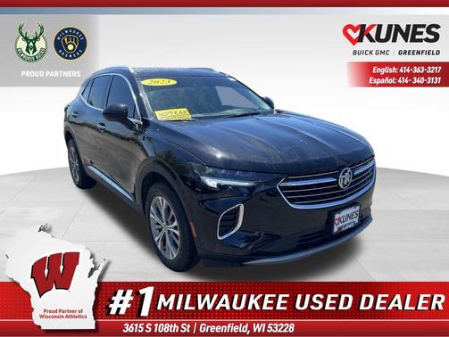 Ebony Twilight Metallic 2023 Buick Envision Preferred FWD