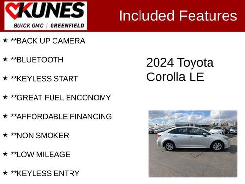 2024 Toyota Corolla LE