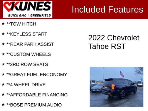 2022 Chevrolet Tahoe 4WD RST