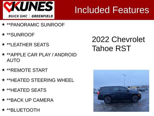 2022 Chevrolet Tahoe 4WD RST