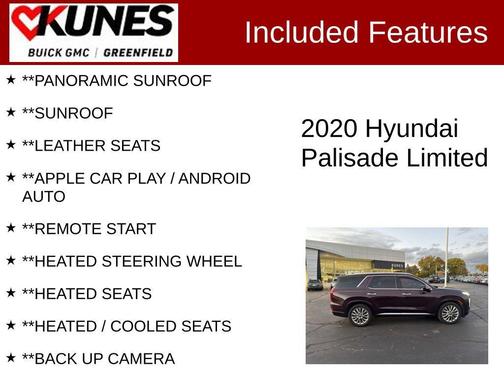 2020 Hyundai PALISADE Limited