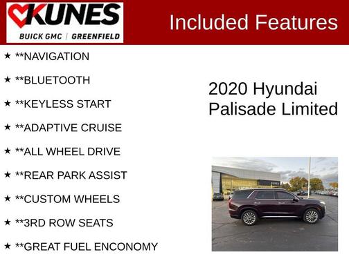 2020 Hyundai PALISADE Limited