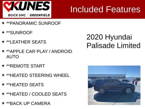 2020 Hyundai PALISADE Limited