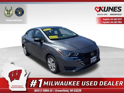 Gun Metallic 2024 Nissan Versa 1.6 S