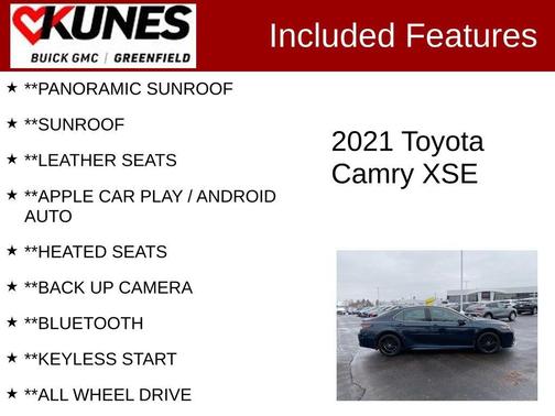 2021 Toyota Camry XSE