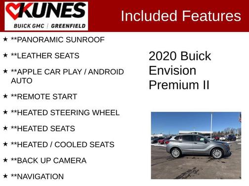 2020 Buick Envision AWD Premium II