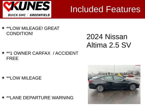 2024 Nissan Altima 2.5 SV