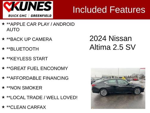 2024 Nissan Altima 2.5 SV