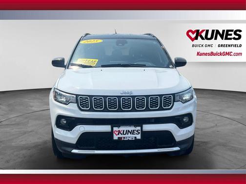 Bright White Clearcoat 2025 Jeep Compass Limited