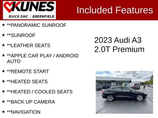 2023 Audi A3 Premium