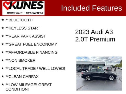 2023 Audi A3 Premium