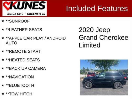2020 Jeep Grand Cherokee Limited X