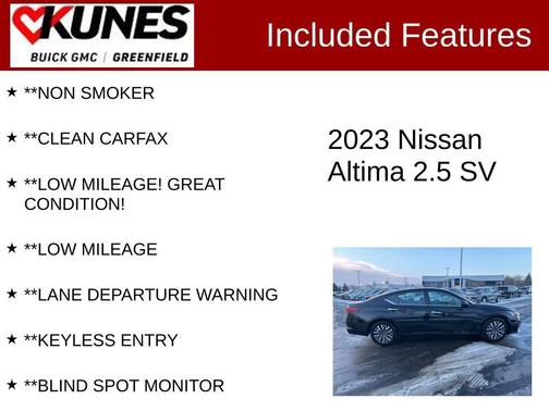2023 Nissan Altima 2.5 SV