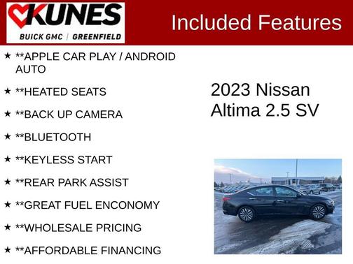 2023 Nissan Altima 2.5 SV