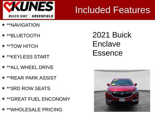 Quartz 2021 Buick Enclave Essence