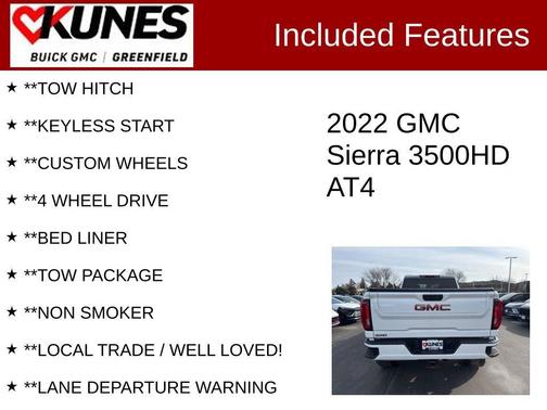 2022 GMC Sierra 3500 AT4