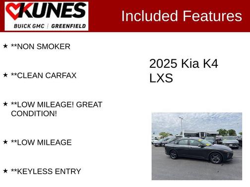 Interstellar Gray 2025 Kia K4 LXS