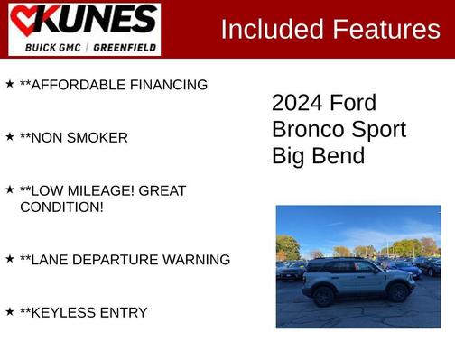 2024 Ford Bronco Sport Big Bend