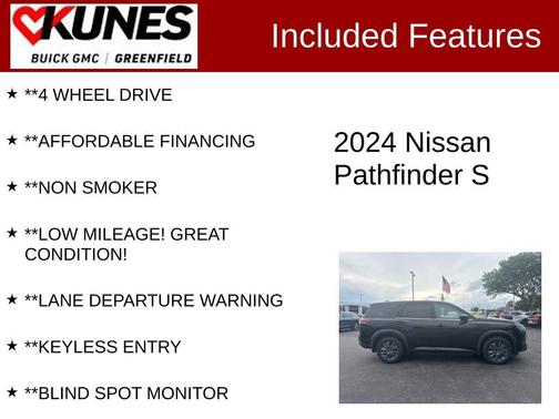 2024 Nissan Pathfinder S 4WD