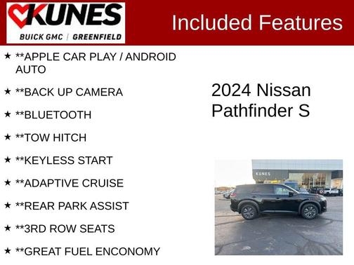 2024 Nissan Pathfinder S 4WD