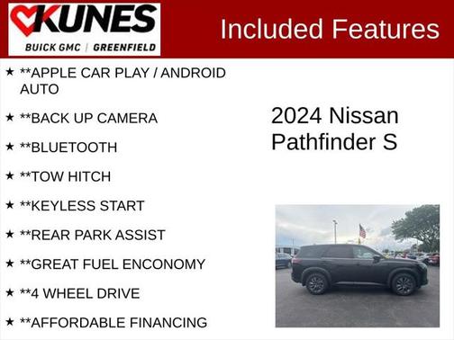 2024 Nissan Pathfinder S 4WD