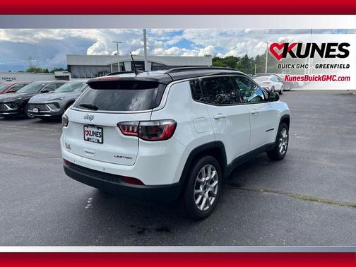 Bright White Clearcoat 2025 Jeep Compass Limited