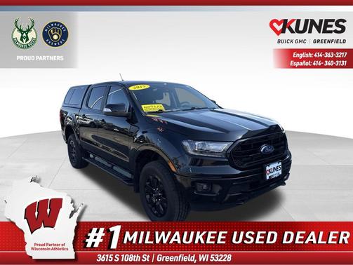 Shadow Black 2019 Ford Ranger LARIAT
