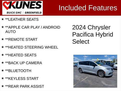 2024 Chrysler Pacifica Hybrid Select