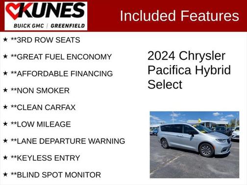 2024 Chrysler Pacifica Hybrid Select