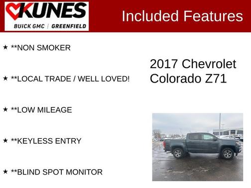 2017 Chevrolet Colorado Z71