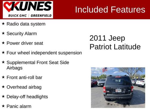 Brilliant Black Crystal Pearlcoat 2011 Jeep Patriot Sport