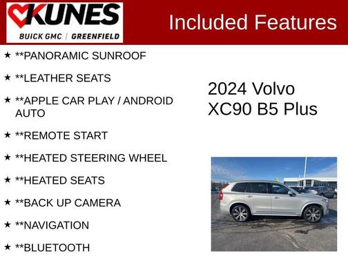 2024 Volvo XC90 B5 Plus Bright Theme