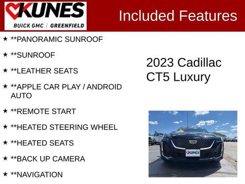 2023 Cadillac CT5 Premium Luxury