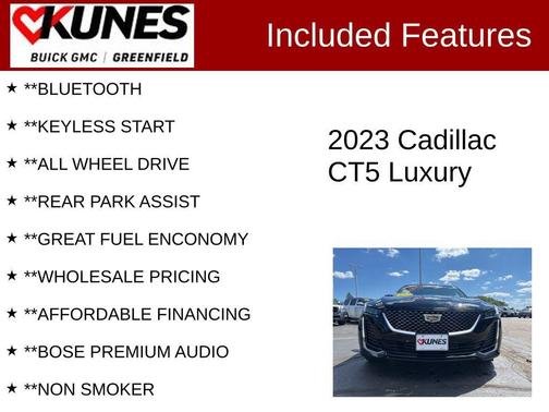 2023 Cadillac CT5 Premium Luxury